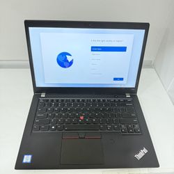 ThinkPad laptop 14 inch i7 processor win 11