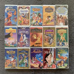 Disney Vhs Movies