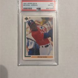 1991 Upper Deck - Michael Jordan PSA 8
