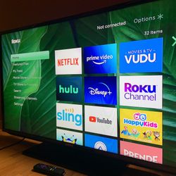 Samsung (50 Inch) Roku Tv included!