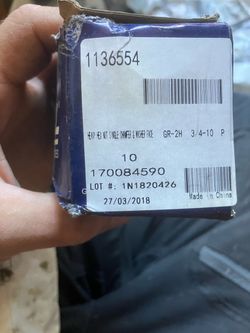 3/4” / 10Hex nut