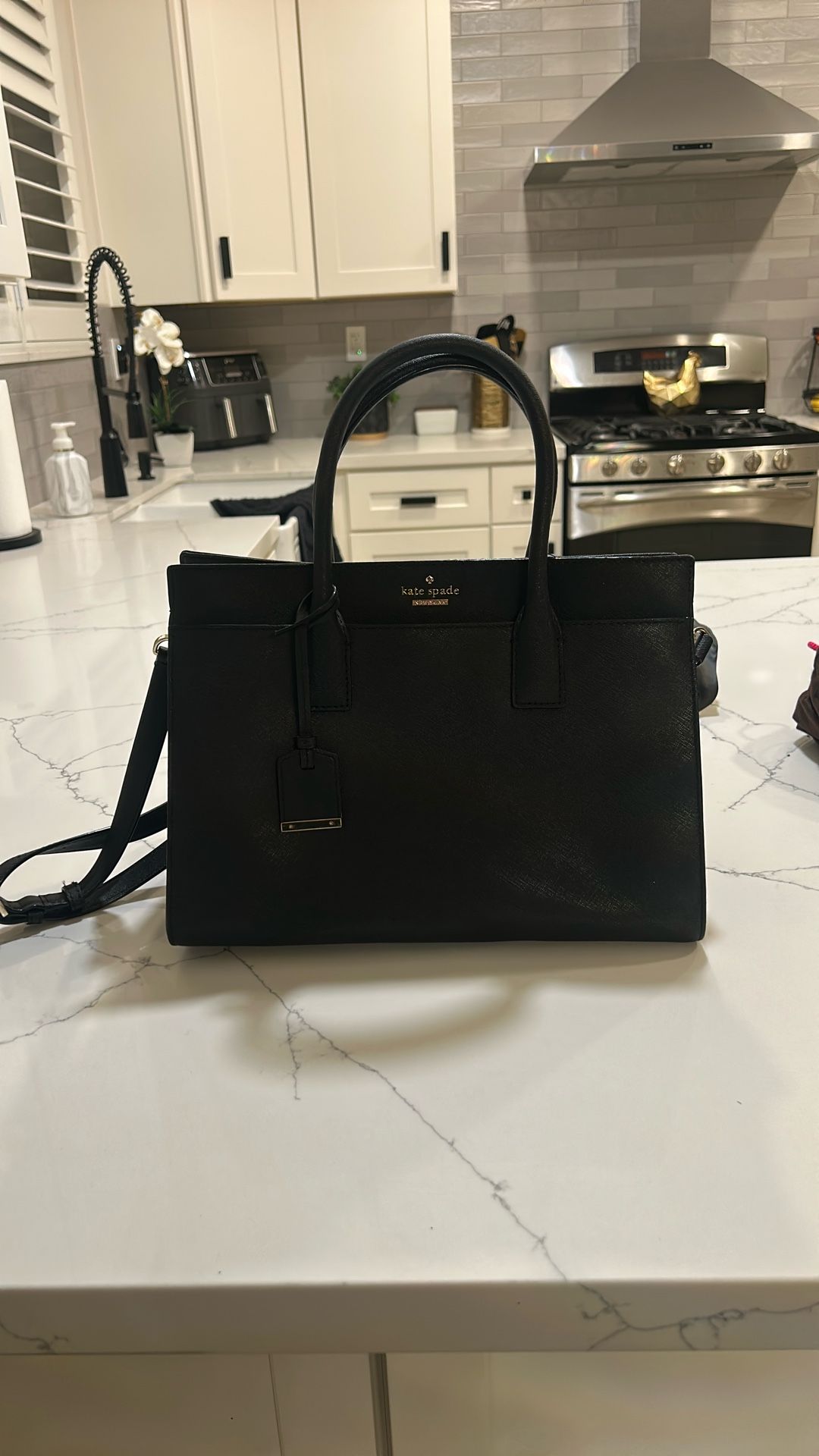 Kate Spade Handbag With Matching Wallet And Dust Cover