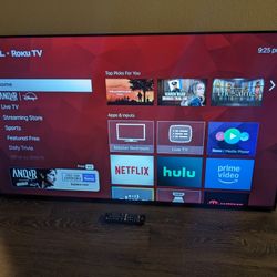 TCL 55" Class 4k 2160p UHD Smart TV - Roku Powered, HDR10, Game Mode 120CMR, Alexa/Google Voice Controls, Wi-Fi (MSRP $380)

