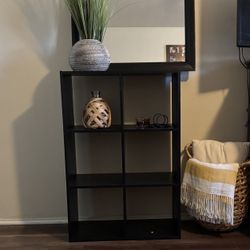 Book Shelf ,   Mirror, And  All Decor Items 
