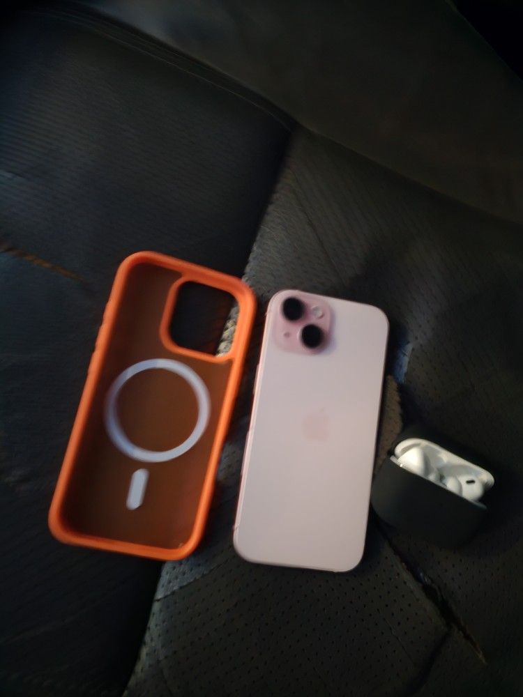 IPhone 15 New And Airbuds Pro