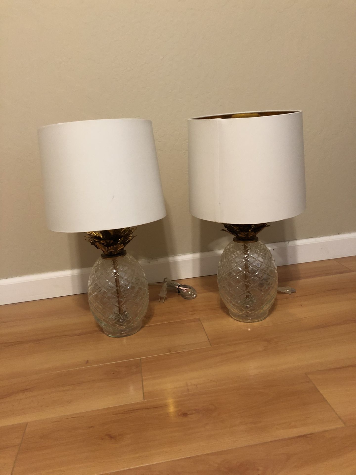 Pineapple Lamps- $30