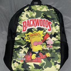 BART Simpson BACKWOODS backpack