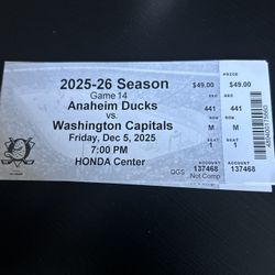 Anaheim Ducks Tickets
