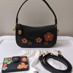 Brand New Authentic Black Coach Bag W/ Dustbag