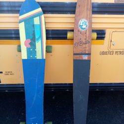 2 Homemade Long Board Skate Boards ! One Of A Kind  $300 Each Or $500 For Both Great Xmas Gift For The Right Rider 