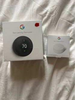 Google Nest Thermostat with Temperature Sensor
