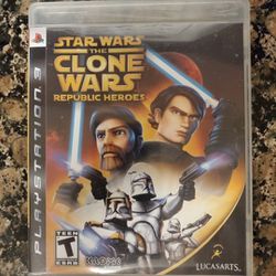 Star Wars The Clone Wars Republic Heroes PS3