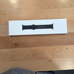 Black Apple Watch Sport Band 40mm Open Box