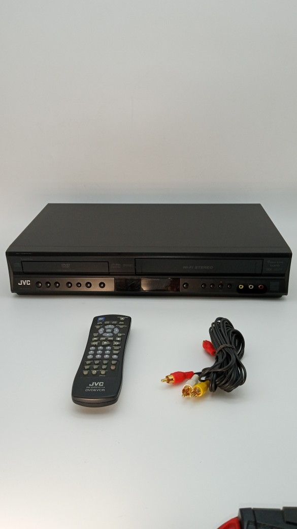 JVC , VCR/DVD Player with Remote And Cable. Works  Great.