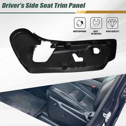 Seat Trim Panel Left Driver Side Compatible with Dodge Durango 2011-2020 Compatible with Jeep Grand Cherokee 2011-2020#1XN97DX9AA