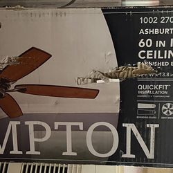 Hampton Bay 60” Ceiling Fan 