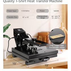 15x15 Heat Press