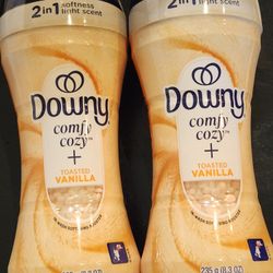 Brand New Boottles of Downy Comfy Cozy Toasted Vanilla Scent 8.3 oz
