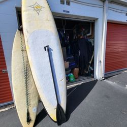 Wetsuits 4T-3X, Surfboards 6'-9',SUP's9'6",10'6"