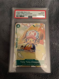 One piece Tony chopper PSA 10