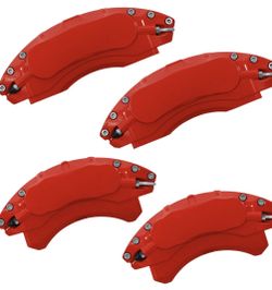 AOOA Caliper Covers Red Aluminum Brake Caliper Covers Fit For Acura MDX 2022-2025 ?Front And Rear?