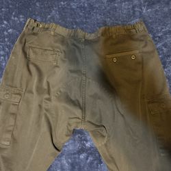 Baggy Black Cargo Pants 