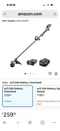 EGO Power String Trimmer,