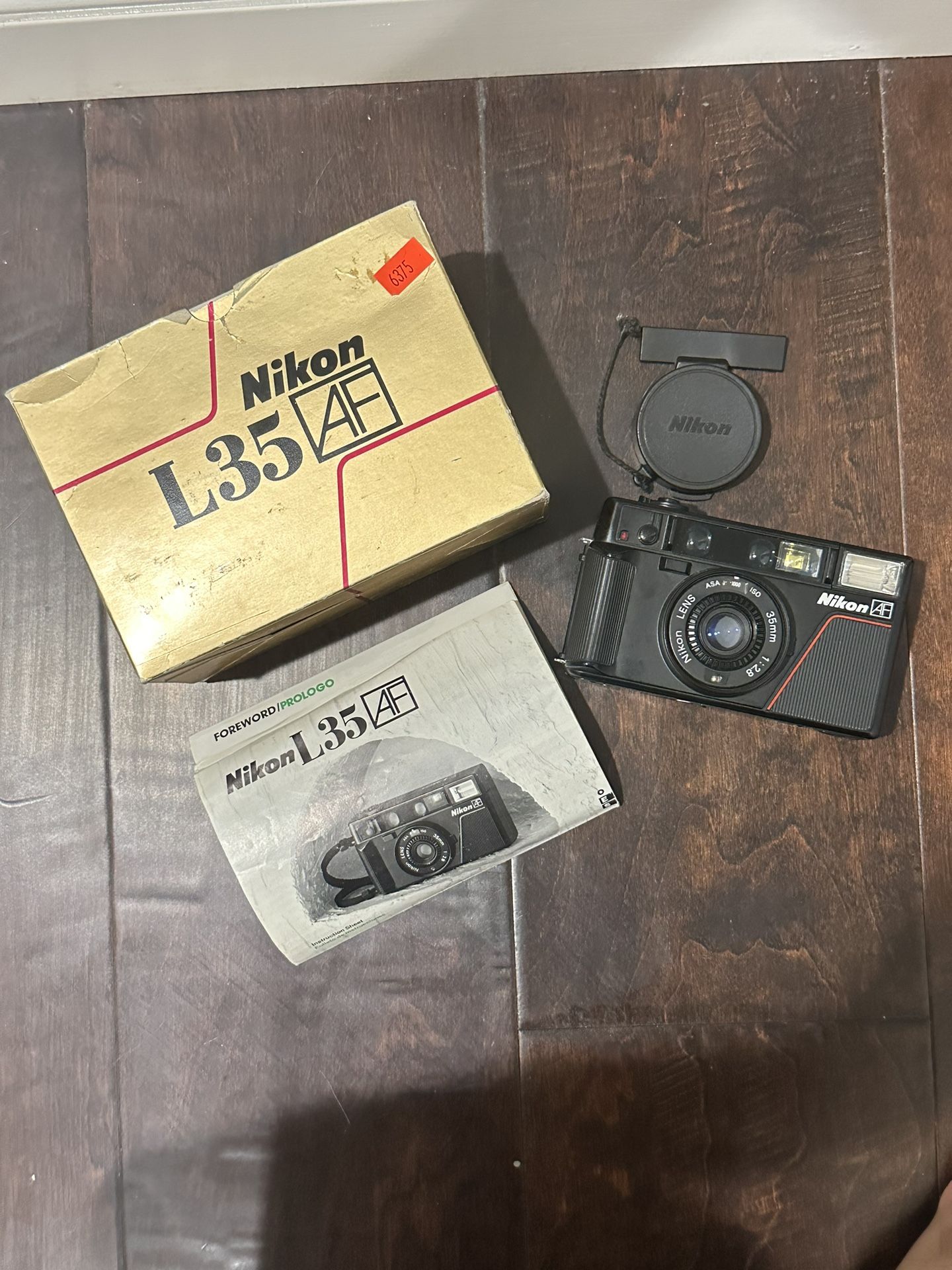 Nikon L35AF 1000 ISO 35mm Film Camera
