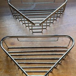 Vima Décor USA Vima - Corner Shower Basket - Polished Chrome New Pick Up Or Deliver 1 Or 2