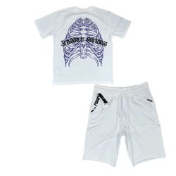 Men's shirt and shorts outfit