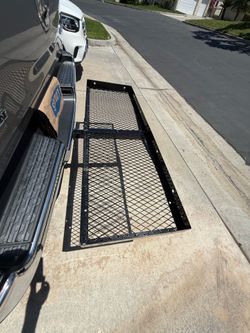 Rear mount Hitch Cargo Rack
