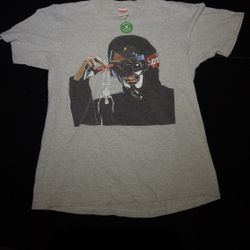 Supreme Creeper Tee – Heather Grey (Size S)