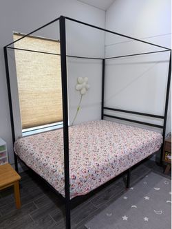 Full size. Canopy bed frame.