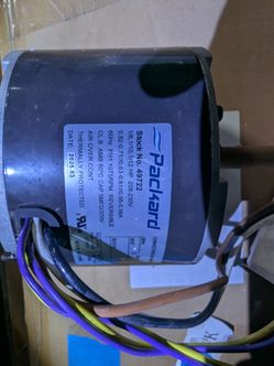 Condenser fan motor