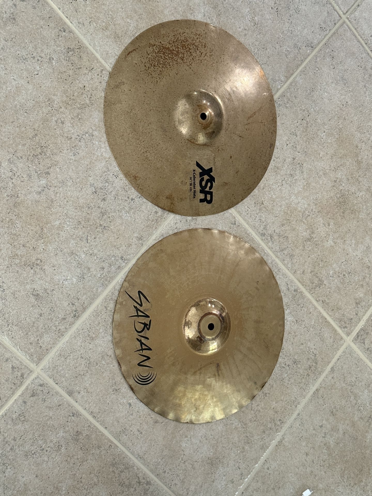 Sabian 14” XSR X-celerator Hi Hat Cymbals