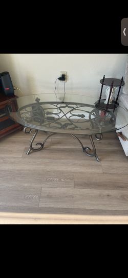 Glass Coffee Table 