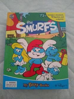 New! Smurfs Book & Game