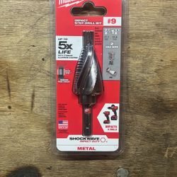 Milwaukee #9 Impact Step Drill Bit – NEW!