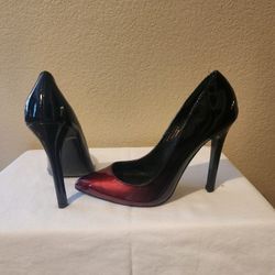 Colin Stuart Red Black Ombre Heels Size 5m