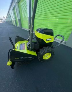 RYOBI 40V HP Brushless 18 in. Battery Powered Rear Tine Tiller (Tool Only)