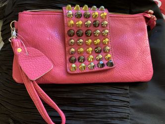 Pink handbag