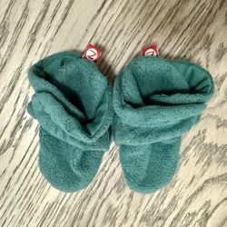 Zutano Unisex Fleece Baby Booties, Two Snap Closure(12mon)