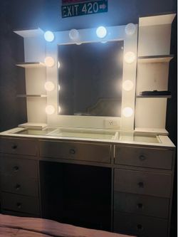 White Vanity