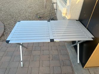 Portable Aluminum Camping Table