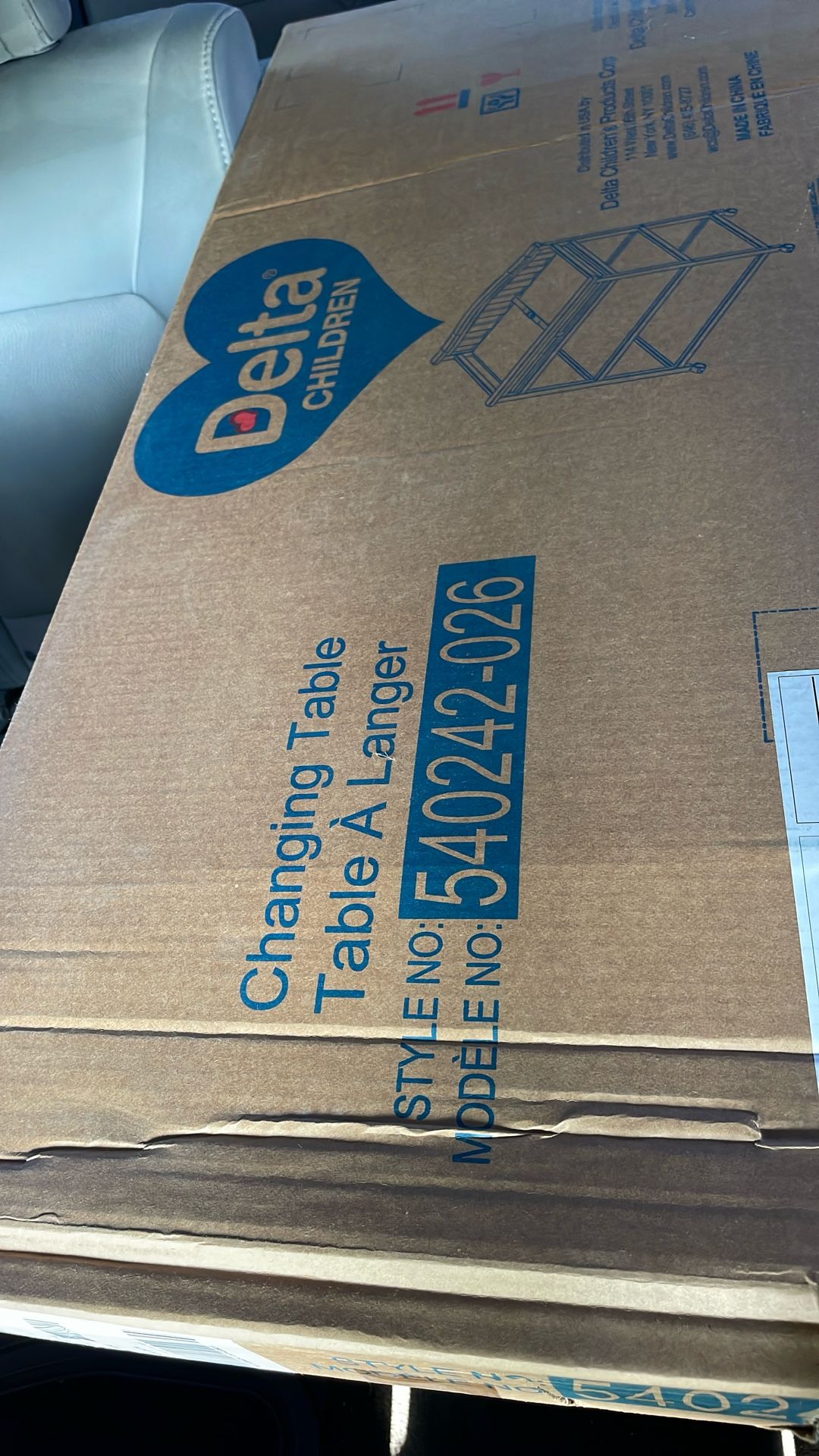 Delta Changing Table
