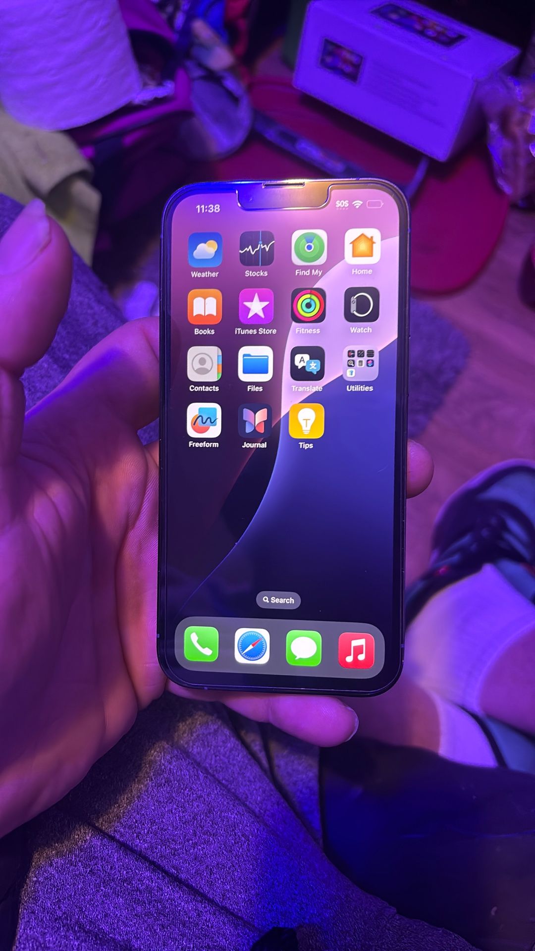 Unlocked iPhone 13pro No Sim Restrictions 128 Go