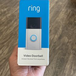 Ring Video Doorbell – video HD 1080p, detección de movimiento mejorada y fácil instalación – Níquel satinado