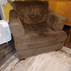 Dark Brown Sofa Chair 