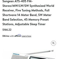 Sony IFC-SW7600GR AM/FM Radio. *VINTAGE*