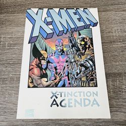 X-Men X-TINCTION AGENDA Red Foil Louise Simonson Wolverine Cable 1992 Marvel